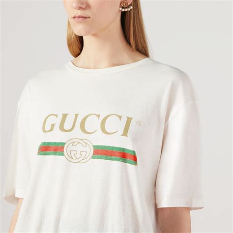 white gucci t shirt|farfetch gucci t shirts.